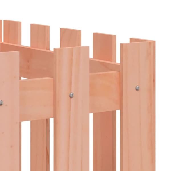 The Living Store højbed med stakitdesign 200x50x50 cm massivt douglasgran -  Plantekrukker