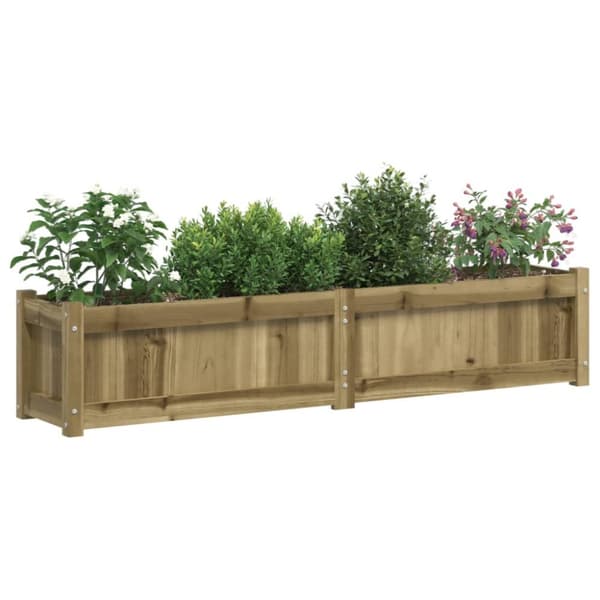 The Living Store Odlingslåda 150x31x31 cm impregnerat furu -  Krukor & odlingslådor