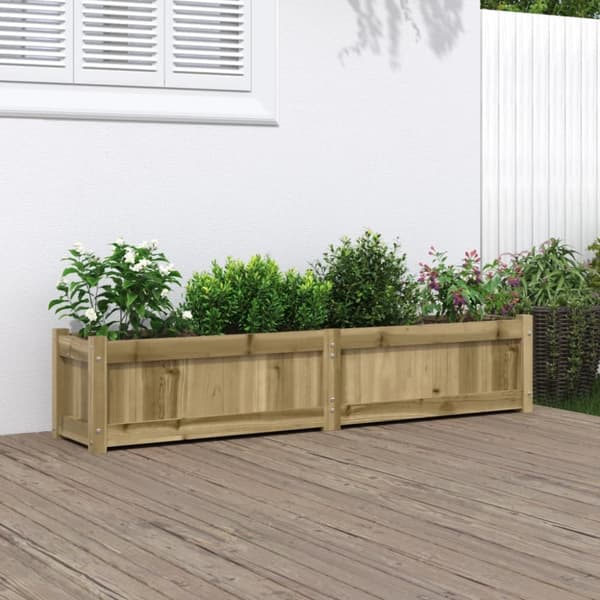 The Living Store Odlingslåda 150x31x31 cm impregnerat furu -  Krukor & odlingslådor