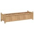 Miniatyrbillede 3 af 9: The Living Store plantekasse 100x30x25 cm bambus -  Plantekrukker