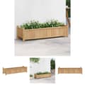 Miniatyrbillede 1 af 9: The Living Store plantekasse 100x30x25 cm bambus -  Plantekrukker