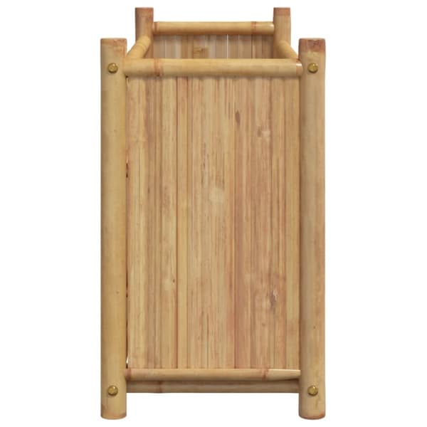 The Living Store plantekasse 100x30x50 cm bambus - Plantekrukker
