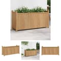 Miniatyrbillede 1 af 9: The Living Store plantekasse 100x30x50 cm bambus -  Plantekrukker