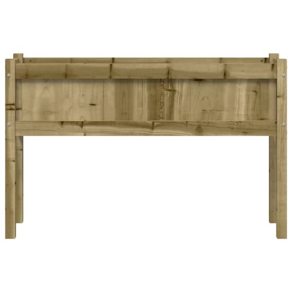 The Living Store Odlingslåda med ben 110x31x70 cm impregnerat furu -  Krukor & odlingslådor