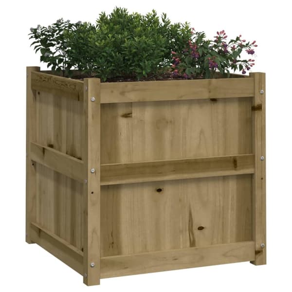 The Living Store Planteringslådor 2 st impregnerad furu -  Krukor & odlingslådor