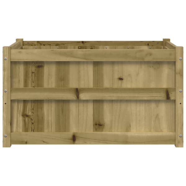 The Living Store Odlingslåda 90x50x50 cm impregnerat furu -  Krukor & odlingslådor