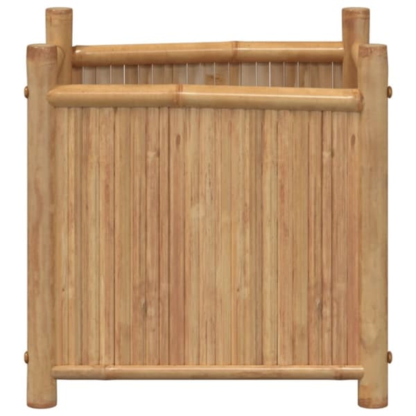 The Living Store Odlingslåda 40x40x40 cm bambu -  Krukor & odlingslådor