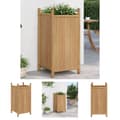 Miniatyrbillede 1 af 9: The Living Store plantekasse 40x40x80 cm bambus -  Plantekrukker