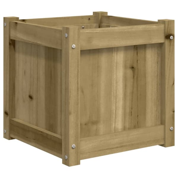The Living Store Odlingslåda 40x40x40 cm impregnerat furu -  Krukor & odlingslådor