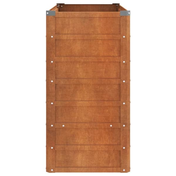Kukkaruukut & istutuslaatikot - Living Korotettu kukkalaatikko ruoste 100x40x77 cm Corten teräs