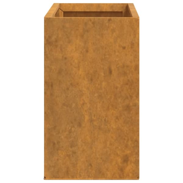 Krukor & odlingslådor - Living Odlingslådor för vägg 2 st rosttrögt stål 53x10x17 cm