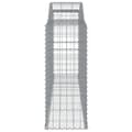 Miniatyrbillede 5 af 6: Plantekrukker - Living buet gabionkurv 300x50x120/140 cm galvaniseret jern