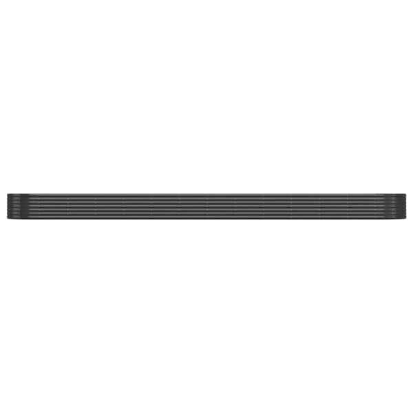 Krukor & odlingslådor - Living Odlingslåda pulverlackerat stål 544x100x36 cm antracit