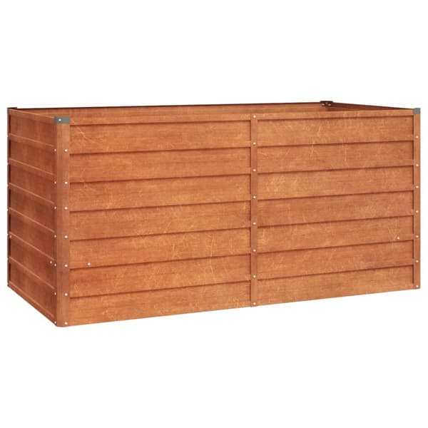 Plantekrukker - Living højbed 160x80x77 cm cortenstål rustfarvet