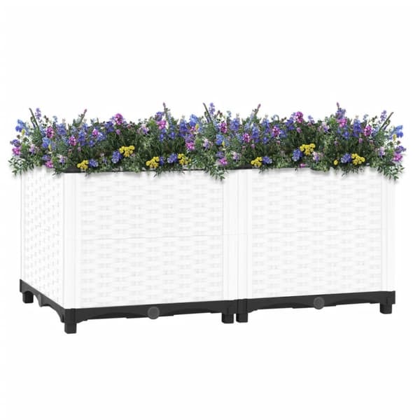 Plantekrukker - Living højbed 80x40x38 cm polypropylen