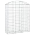 Miniatyrbillede 3 af 6: Plantekrukker - Living buet gabionkurv 150x50x180/200 cm galvaniseret jern