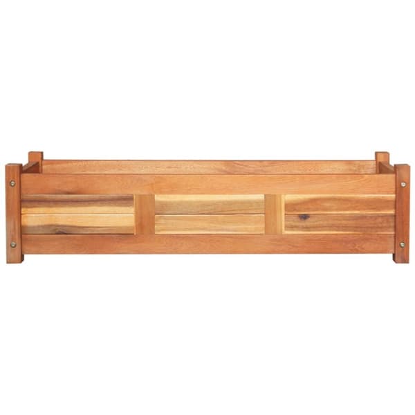 Kukkaruukut & istutuslaatikot - Living Puutarhan korotetut kukkalaatikot 2 kpl akaasiapuu 100x30x25 cm