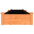 Miniatyrbillede 6 af 9: Plantekrukker - Living plantekasse med foring 240x60x25 cm massivt fyrretræ brun