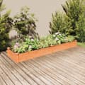 Miniatyrbillede 2 af 9: Plantekrukker - Living plantekasse med foring 240x60x25 cm massivt fyrretræ brun