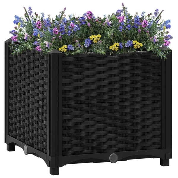 Plantekrukker - Living højbed 40x40x38 cm polypropylen