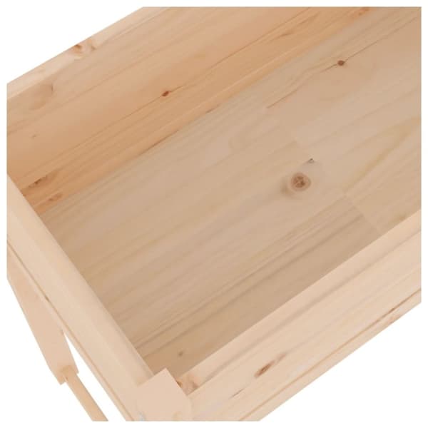 Plantekrukker - Living plantekasse 78x40x81 cm massivt fyrretræ