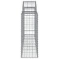Miniatyrbillede 5 af 6: Plantekrukker - Living buet gabionkurv 200x30x80/100 cm galvaniseret jern