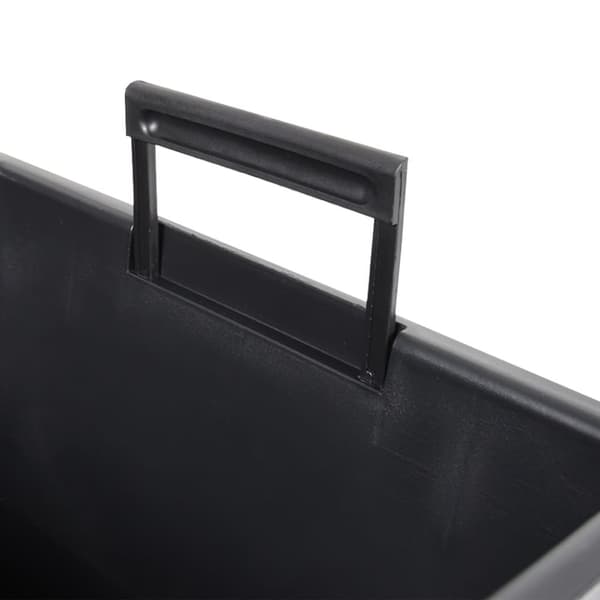 Plantekrukker - Living plantekrukke 11/26,5 l udtagelig indsats PP rattanlook antracit