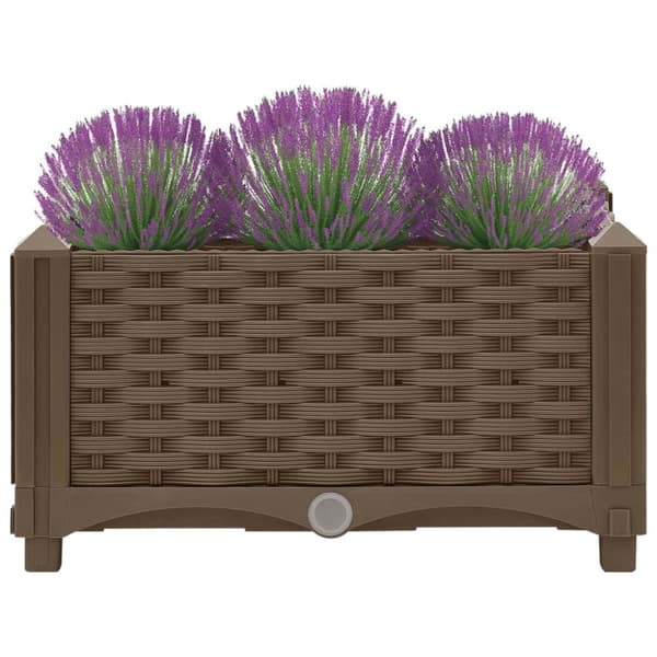 Plantekrukker - Living højbed 40x40x23 cm polypropylen