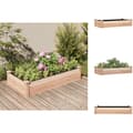Miniatyrbillede 1 af 9: Plantekrukker - Living højbed med foring 120x60x25 cm massivt fyrretræ