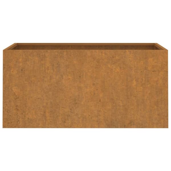 Krukor & odlingslådor - Living Odlingslåda 62x30x29 cm rosttrögt stål