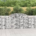 Pikkukuva 2 / 7: Kukkaruukut & istutuslaatikot - Living Kaarevat kivikorit 5 kpl 300x30x100/120 cm galvanoitu rauta