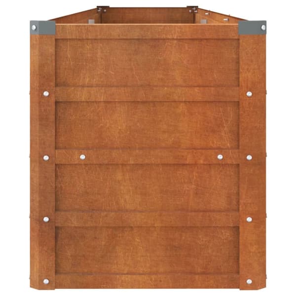 Plantekrukker - Living højbed 240x40x45 cm cortenstål rustfarvet