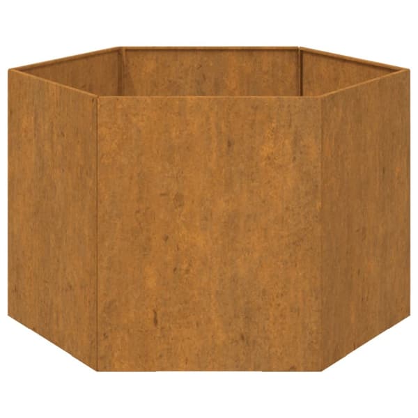 Plantekrukker - Living plantekasse 60x60x45 cm cortenstål rustfarvet