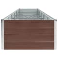 Miniatyrbillede 5 af 7: Plantekrukker - Living forhøjet plantekasse 480x80x45 cm galvaniseret stål brun