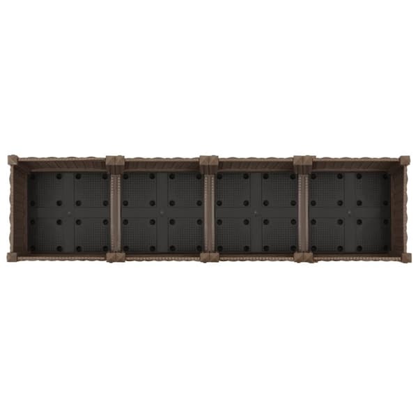 Plantekrukker - Living højbed 160x40x23 cm polypropylen