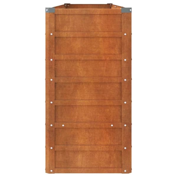 Plantekrukker - Living højbed 240x40x77 cm cortenstål rustfarvet