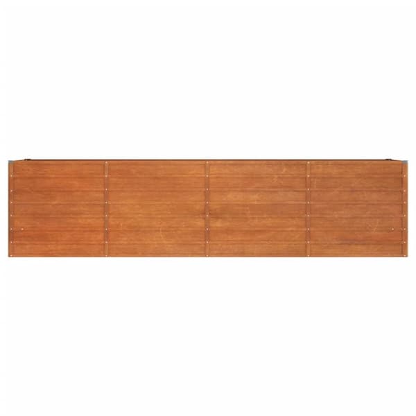 Plantekrukker - Living højbed 320x80x77 cm cortenstål rustfarvet