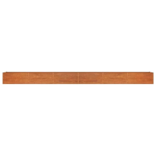 Krukor & odlingslådor - Living Odlingslåda rostig 600x80x45 cm rosttrögt stål