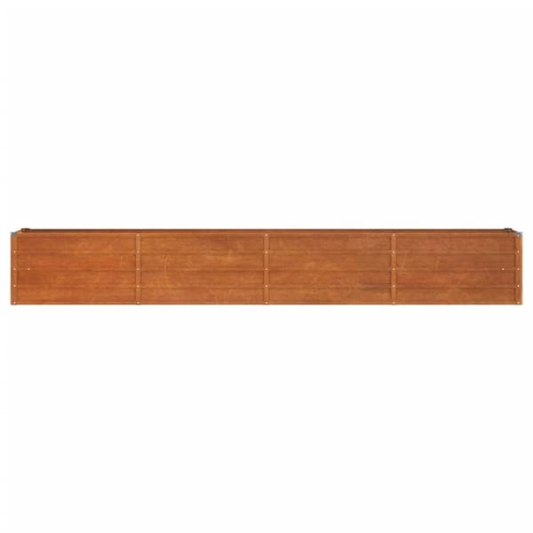 Krukor & odlingslådor - Living Odlingslåda rostig 320x40x45 cm rosttrögt stål