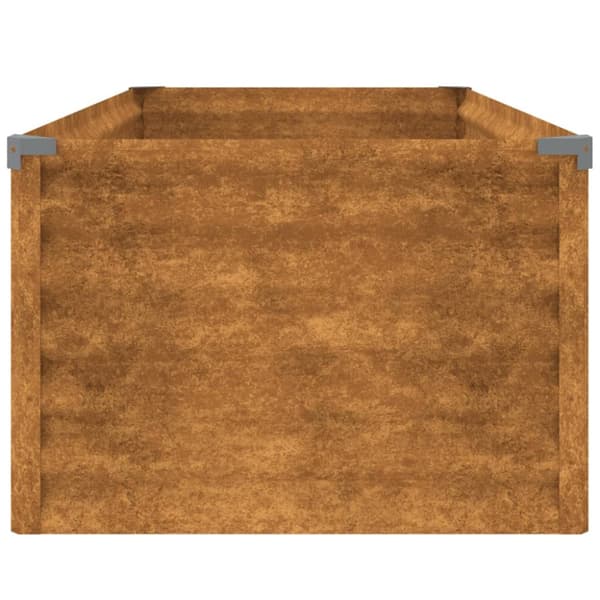 Plantekrukker - Living højbed 100x50x36 cm cortenstål