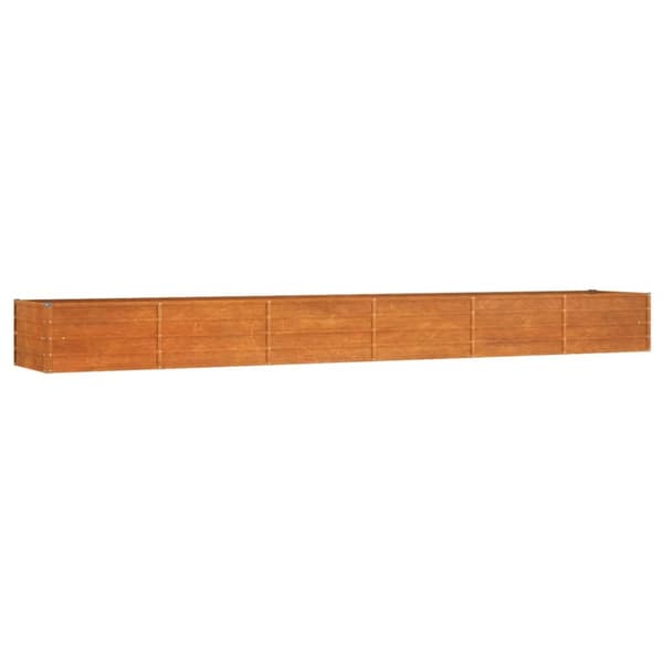 Plantekrukker - Living højbed 480x80x45 cm cortenstål rustfarvet