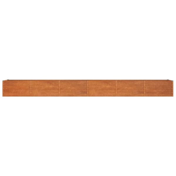 Plantekrukker - Living højbed 480x80x45 cm cortenstål rustfarvet
