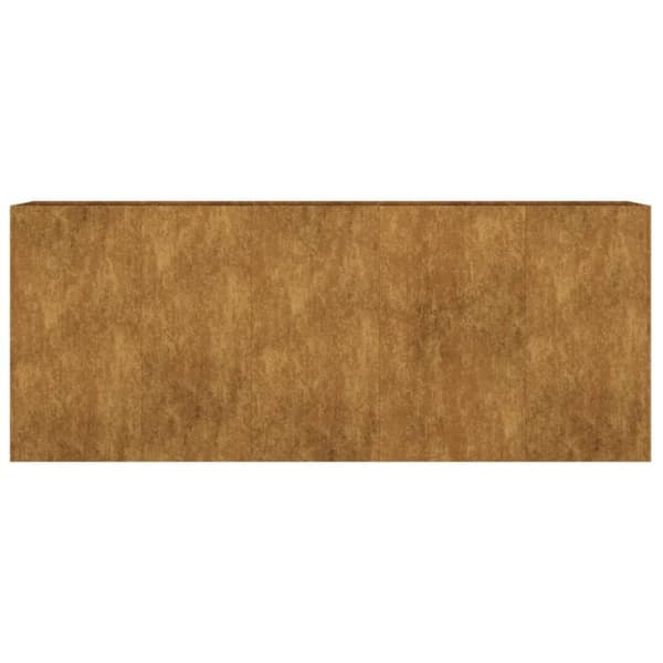 Kukkaruukut & istutuslaatikot - Living Korotettu kukkalaatikko 200x40x80 cm Corten teräs