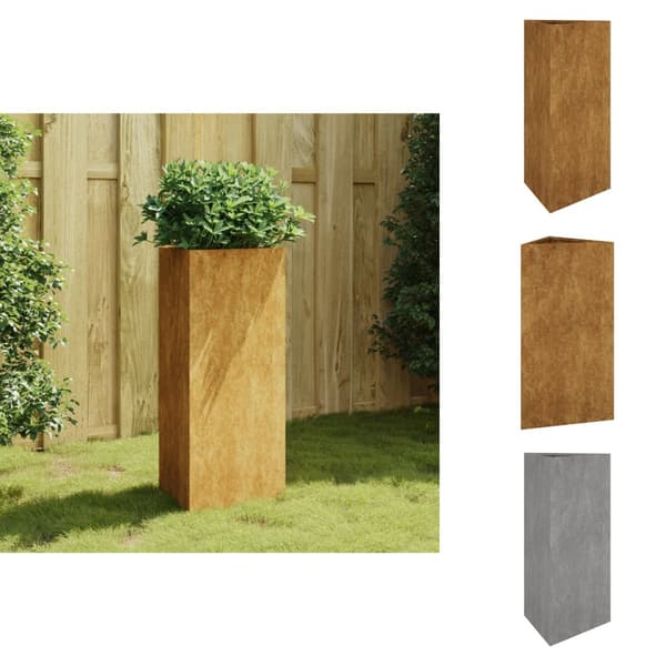 Plantekrukker - Living plantekrukke 40x34,5x75 cm cortenstål