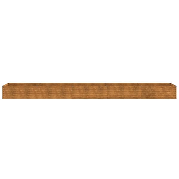 Kukkaruukut & istutuslaatikot - Living Korotettu kukkalaatikko 482x50x36 cm Corten teräs