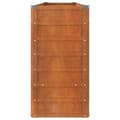 Pikkukuva 6 / 9: Kukkaruukut & istutuslaatikot - Living Korotettu kukkalaatikko ruoste 320x40x77 cm Corten teräs