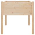 Miniatyrbillede 6 af 9: Plantekasser 2 stk. 70x70x70 cm massivt fyrretræ - Plantekasse - Plantekasser - Home & Living