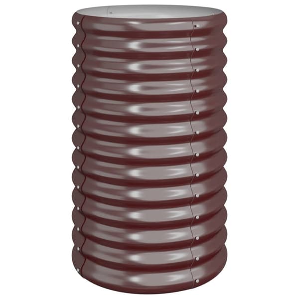 Plantekrukke 40x40x68 cm pulverlakeret stål brun - Plantekrukke - Plantekrukker - Home & Living