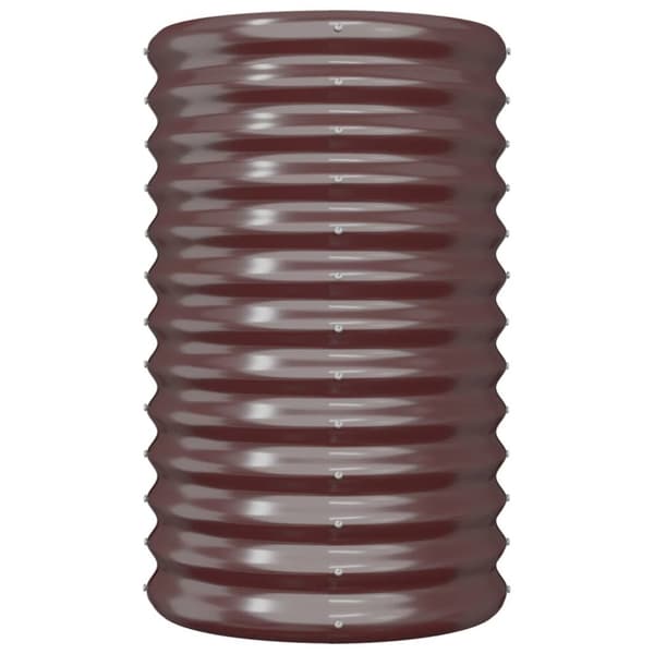 Plantekrukke 40x40x68 cm pulverlakeret stål brun - Plantekrukke - Plantekrukker - Home & Living
