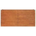 Pikkukuva 5 / 9: Korotettu kukkalaatikko ruoste 160x40x77 cm Corten teräs - Puutarhan Korotettu Kukkalaatikko - Puutarhan Korotetut Kukkalaatikot - Home & Living
